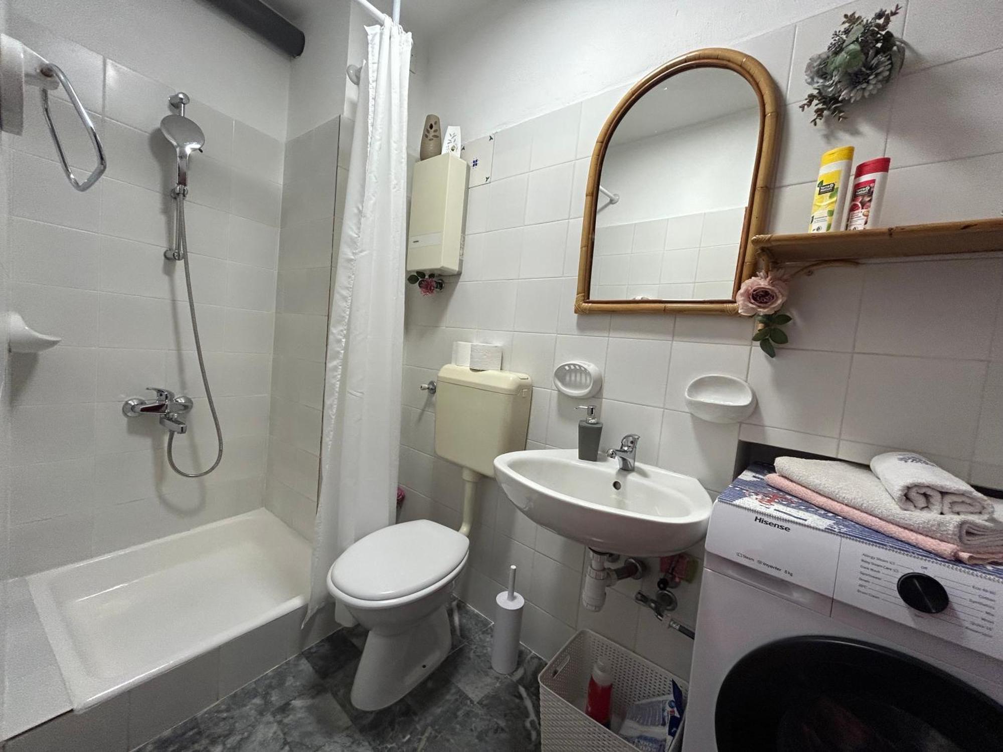 Seafront Studio Apartment+Balcony Podgora Exterior foto